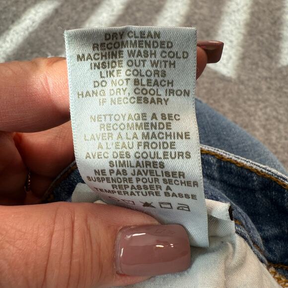 Women's Joe's Jeans The Wasteland High‎ Rise Denim Patchwork Mini Skirt Size 28 - Picture 5 of 8